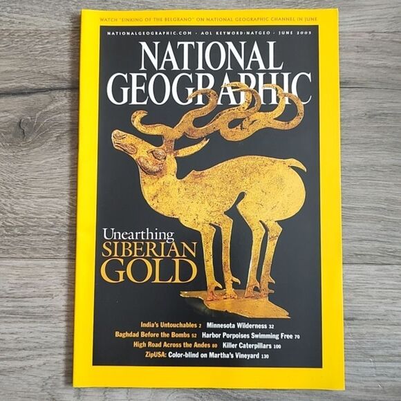 June 2003 National Geographic Magazine‎ - Picture 1 of 2